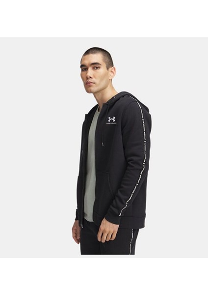 Erkek Ua Icon Fleece Fermuarlı Taping Ceket 1390298-001
