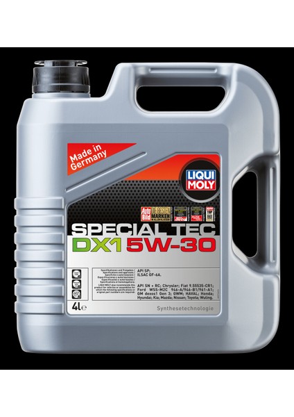 Special Tec Dx1 5W30 Motor Yağı 4 Lt (20968)
