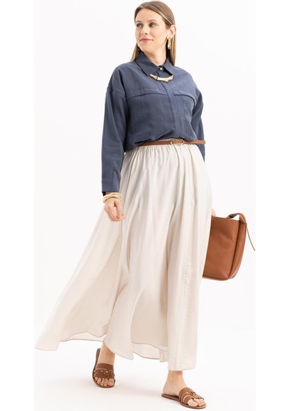 Taş-Lastikli Basic Etek