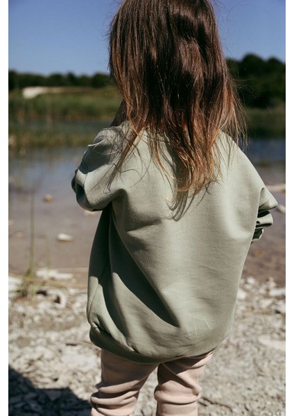 Kız Erkek Bebek Çocuk Unisex %100 Pamuk Nakışlı Sweatshirt