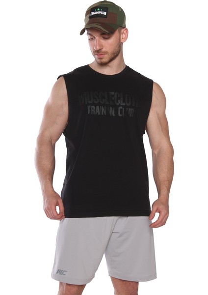 Training Club Drop Arm Kolsuz T-Shirt Siyah modelleri