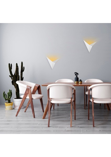 Kuş Nuw 3202 Sıvama Aplik Duvar Aydınlatma | Bylamp