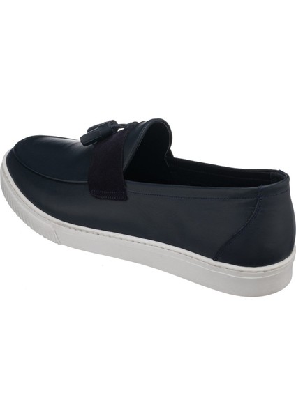 Poyraz-01 Siyah Dana Derisi Büyük Numara Erkek Spor Ayakkabısı Rahat Geniş Kalıp Şık indirimleri