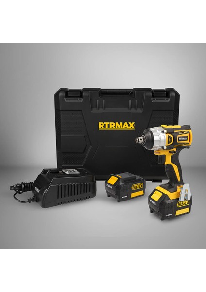 RTX2028 Darbeli Somun Sıkma 18V 4AH Çift Akülü Kömürsüz