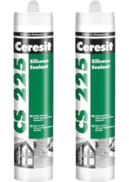 Cs 225 Silikon Şeffaf 280G 2 Adet