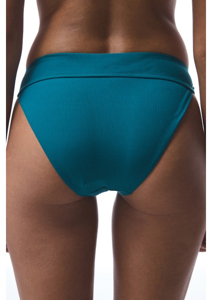 Petrol Yeşili Lal Bantlı Bikini Altı modelleri