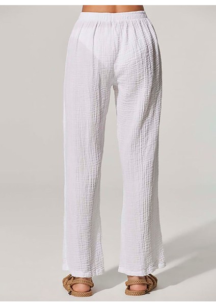Beyaz Kadın Normal Pantolon 380348 modelleri