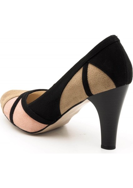 1358 Bej Büyük Numara Kadın Ayakkabıları modelleri