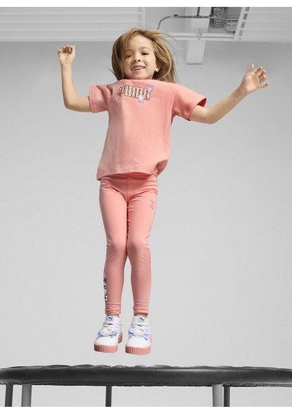 Pembe Kız Çocuk T-Shirt 63006218-PUMA x Hello Kıtty & Frıen
