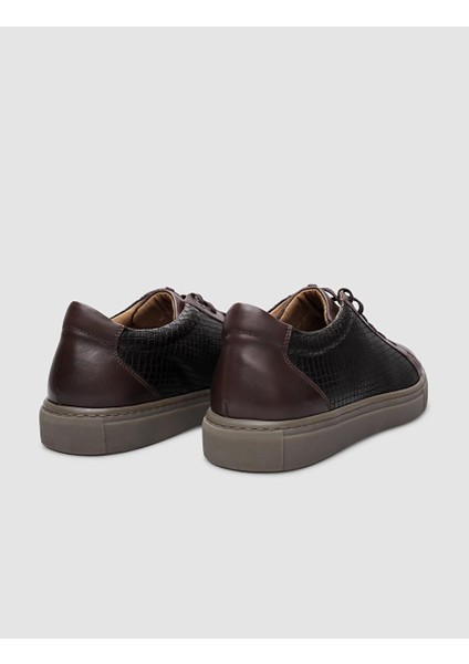 Beyaz Erkek Deri Sneaker 124291 modelleri