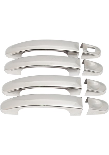 Volkswagen Caddy Uyumlu 2004-2010 Krom Kapı Kolu 4 Kapı Paslanmaz Çelik indirimleri