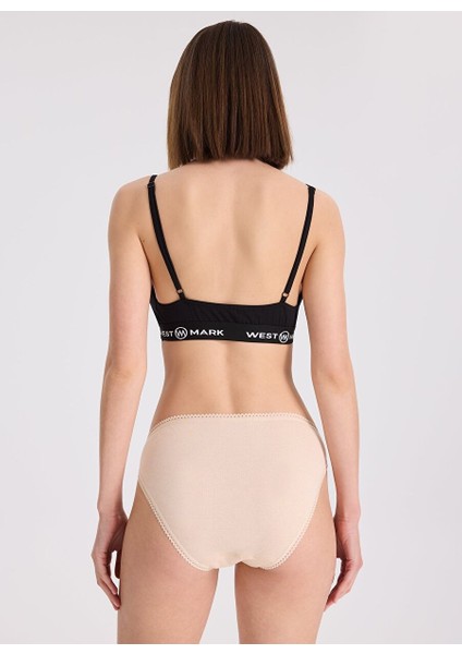 5’li Ten Rengi Pamuklu Mini Boy Kadın Ribana Slip Eva Rıb Mını fırsatları