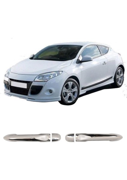 Renault Megane 3 Uyumlu 2010-2016 Krom Kapı Kolu 2 Kapı Paslanmaz Çelik fiyatları