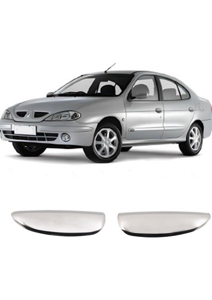 Renault Megane 1 Uyumlu 1999-2004 Krom Kapı Kolu 2 Kapı Paslanmaz Çelik fiyatları