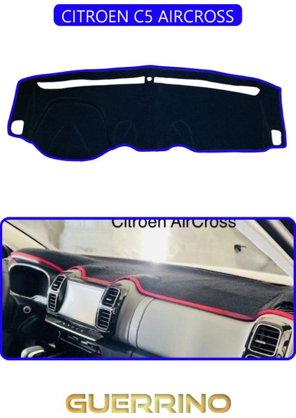 Cıtroen C5 Aırcrosstorpido Koruma Halısı Mavi Kenar