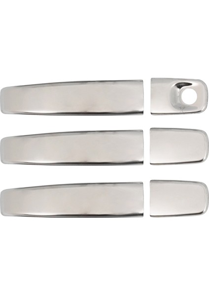 Opel Vivaro Uyumlu 2004-2014 Krom Kapı Kolu 3 Kapı Paslanmaz Çelik indirimleri