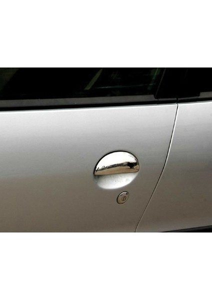 Peugeot 206 Uyumlu 1996-2012 Krom Kapı Kolu 4 Kapı Paslanmaz Çelik
