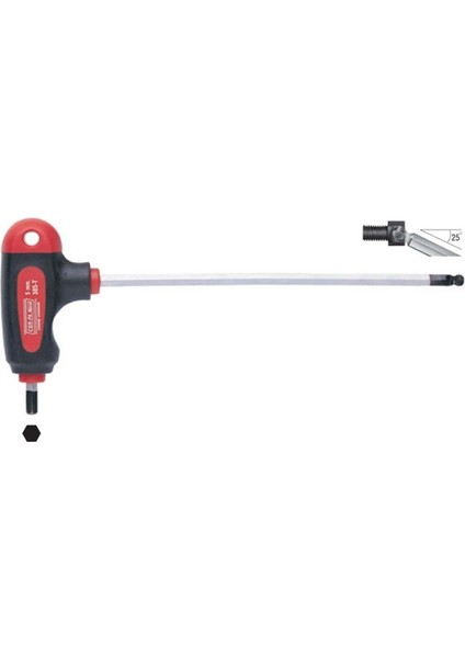 Cer-Pa Prosoft Ballpoint T Saplı Alyan Anahtar 5 No