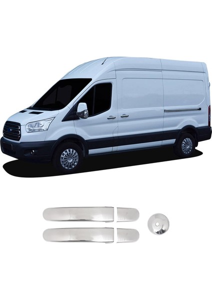 Ford Transit Krom Kapı Kolu 2 Kapı 4 Parça P.çelik 2014 > 2018 fiyatları