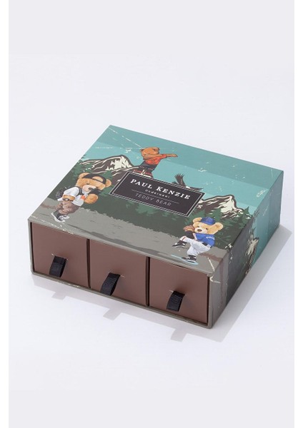 Teddy Bear Erkek Boxer 3 Adet