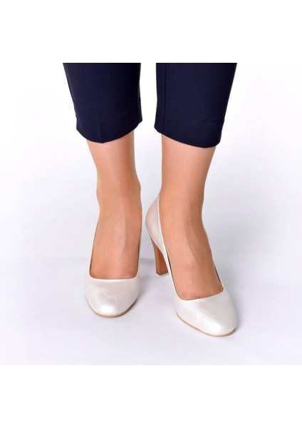 1923 Sedef Büyük Numara Gelin Ayakkabısı fırsatları