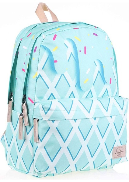 Layer Mint Dondurma Okul ve Günlük Sırt Çantası - Mint Ice Cream - Kız