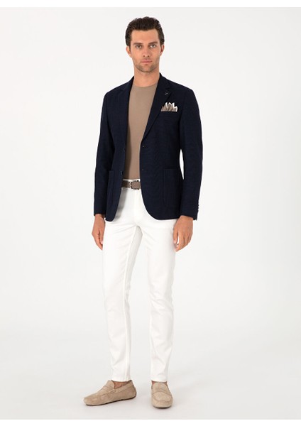 Lacivert Erkek Slim Fit Ceket Delave fırsatları