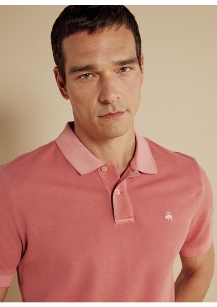 Pembe Erkek Standart T-Shirt BBSS25MTS003 fırsatları