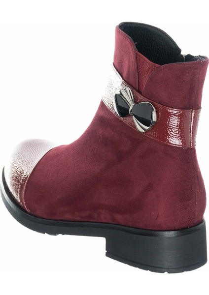 K101-1 Bordo Büyük Numara Özel Seri Kadın Botları fiyatları