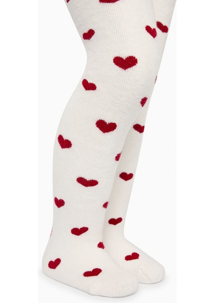 Pretty Heart Towel Külotlu Çorap modelleri