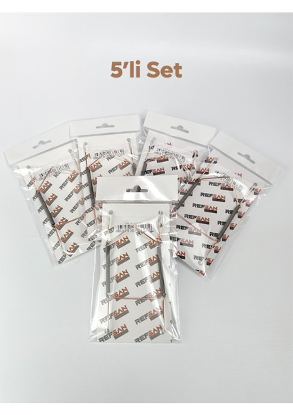 Tabak Askı Aparatı 5li Set - 15 cm
