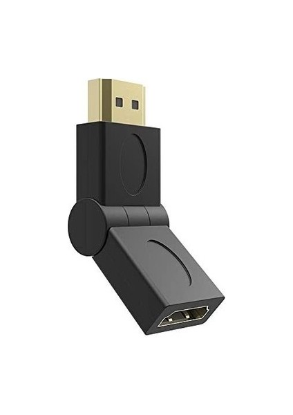 HDMI 270° Erkek – Dişi Köşe Adaptör – 4K Destekli, TV ve Monitör Uyumu fırsatları