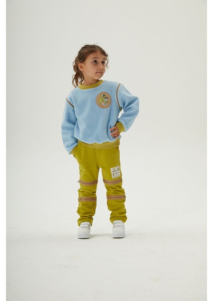 2'si Bir Arada Dönüşebilir Çocuk Sweatshirt & Süveter