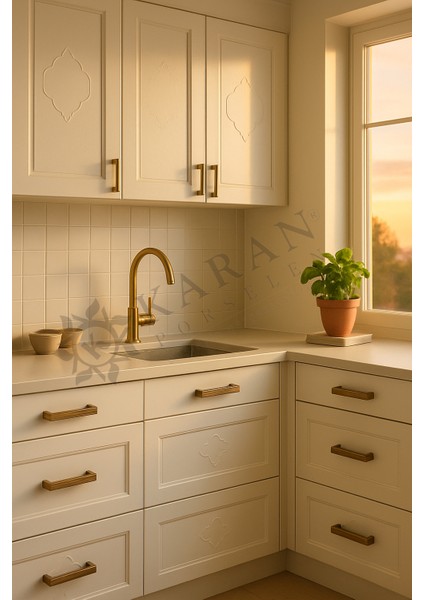 Köprü Eskitme Sarı Metal Kulp 96-128MM / 160-192MM Çift Delikli, Dolap, Çekmece, Mutfak Kulbu modelleri