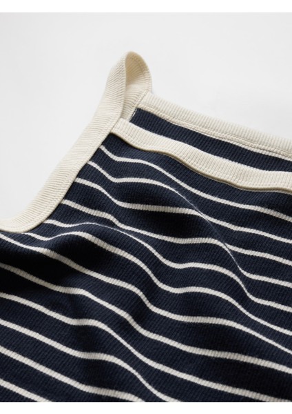 Kadın Lacivert Halter Yaka Modern Atlet modelleri