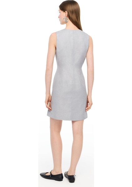 Koyu Gri Tours Slim Fit Mini Boy Elbise fırsatları