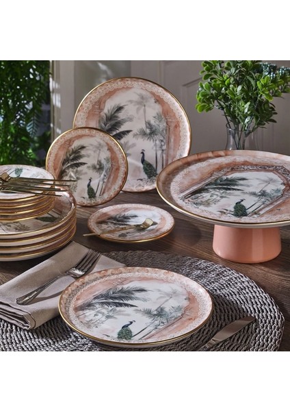 Peacock 19 Parça Sunum ve Servis Seti