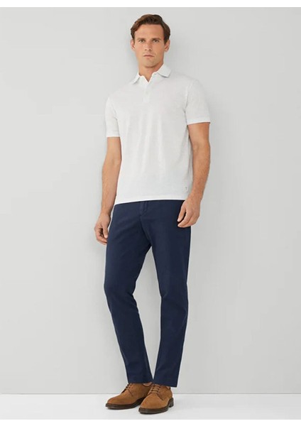 Beyaz Erkek Slim Fit Polo T-Shirt HM563275 fırsatları