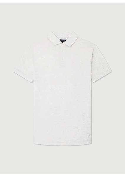 Beyaz Erkek Slim Fit Polo T-Shirt HM563275 indirimleri