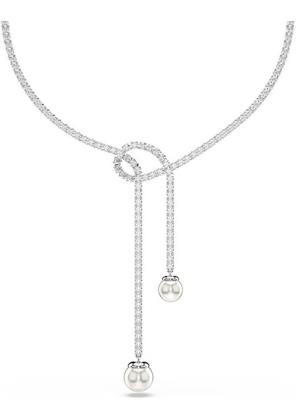 5692416 Swarovski Kolye Matrıx:necklace Pearl Whıte/rhs