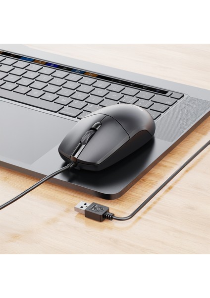 Philips SPK7247 USB Kablolu 1200DPI 3 Tuşlu Optik Mouse Siyah