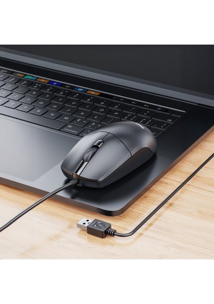 Philips SPK7247 USB Kablolu 1200DPI 3 Tuşlu Optik Mouse Siyah