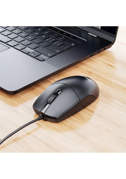 Philips SPK7247 USB Kablolu 1200DPI 3 Tuşlu Optik Mouse Siyah