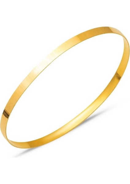 Kadın Altın Kalın Ajda Bilezik