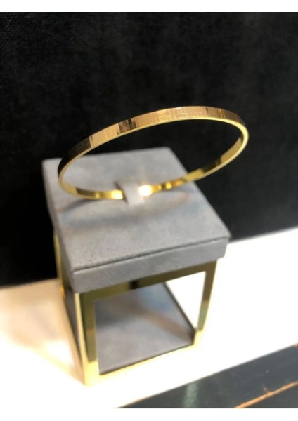 Kadın Altın Kalın Ajda Bilezik modelleri