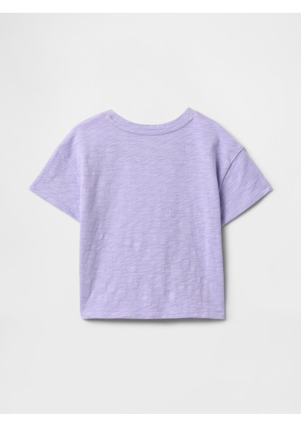 Kız Bebek Lila Gap Logo T-Shirt fiyatları