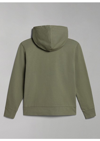 Yeşil Erkek Çocuk Kapüşonlu Uzun Kollu Sweatshirt NP0A4GXDGAE1 K B-Pınzon indirimleri