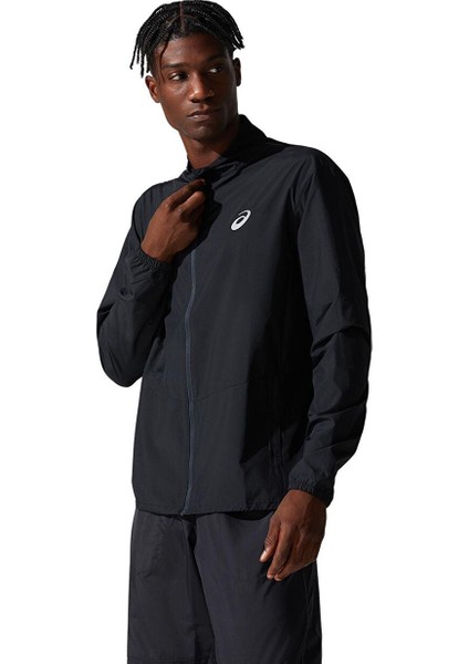 2011C344-001 Core Jacket Beyaz Erkek Dik Yaka Normal Kalıp Zip Ceket