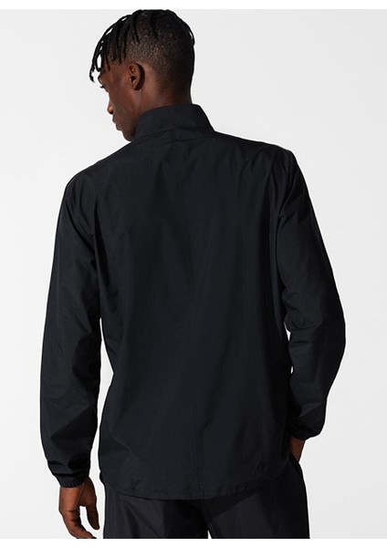 2011C344-001 Core Jacket Beyaz Erkek Dik Yaka Normal Kalıp Zip Ceket