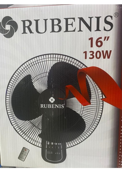 Rbsr-80 Plus Kumandalı Duvar Vantilatörü Siyah